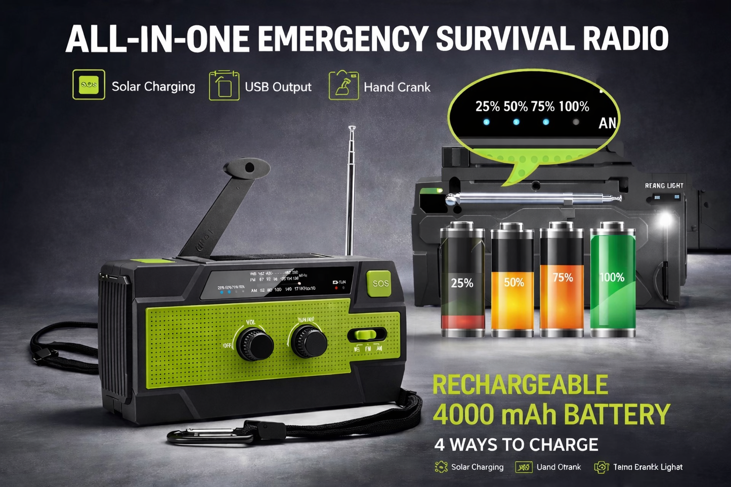 LumaWave Emergency Radio
