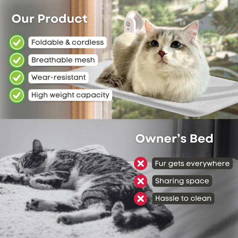 AeroPurr Window Hammock